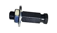 1 7/8" x 3/8" - 24 Threaded Adapter with Washer & Nut 